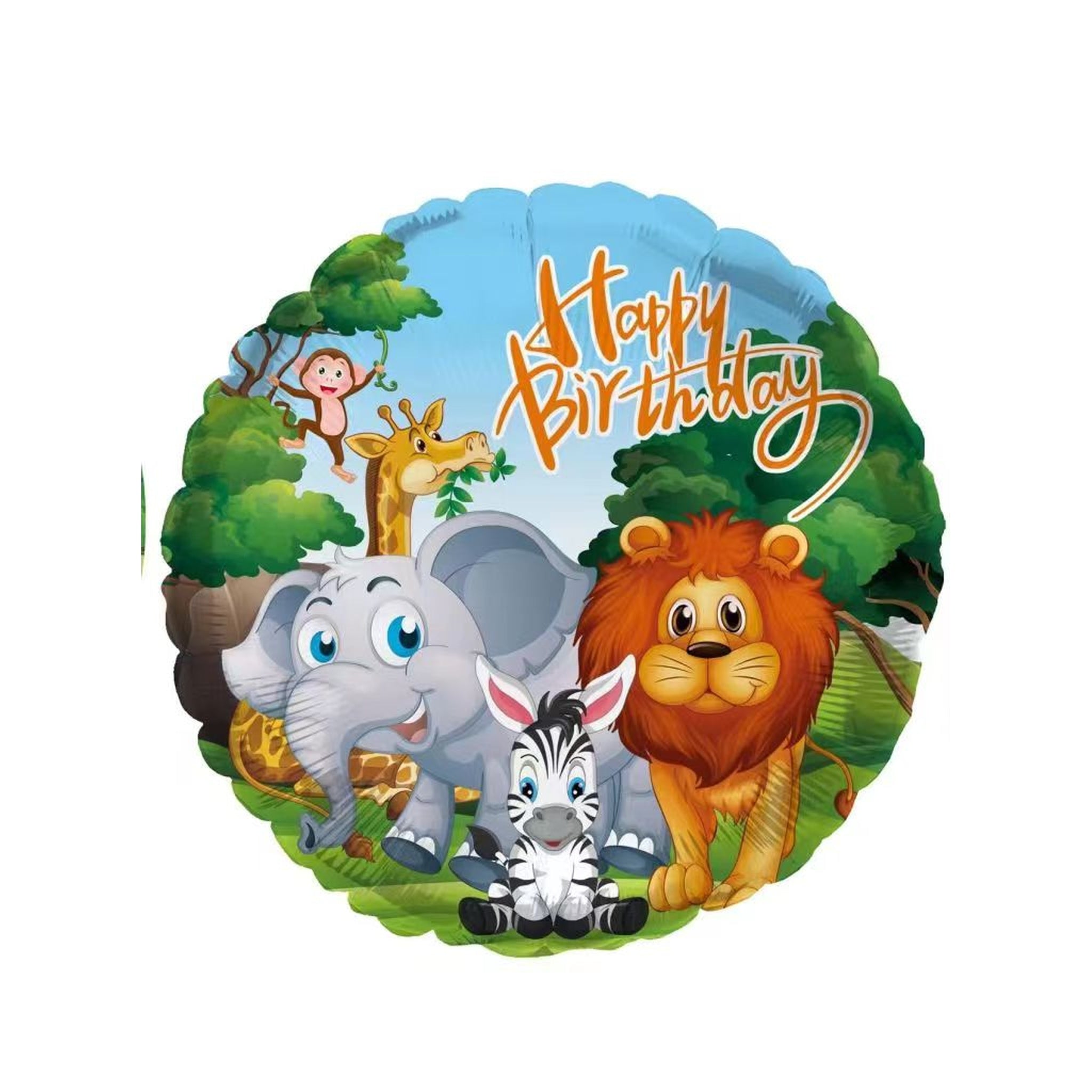 18" Mylar Balloon Safari 2P 600Pk/Cs